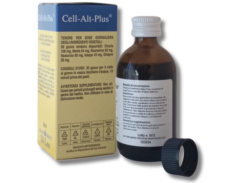 Cell-Alt-Plus | Drenaggio dei liquidi e benessere quotidiano