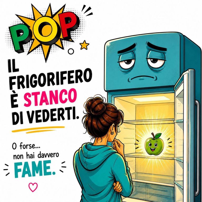 Fame Nervosa: Smettila di aprire il frigorifero... &egrave; stanco!